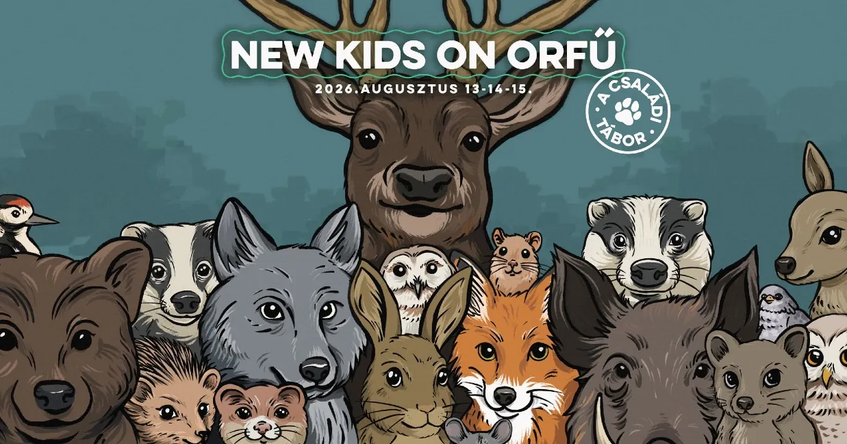 New Kids on Orfű 2026 - Menüs étel-előrerendelés