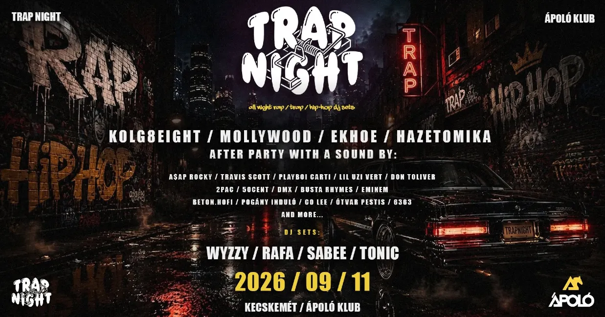 Trap Night - After Party @ Ápoló Klub