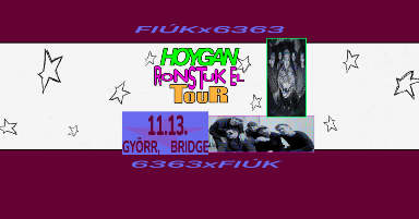 Fiúk X 6363 - Hoygan Ronstuk El Tour / Győr, Bridge Klub