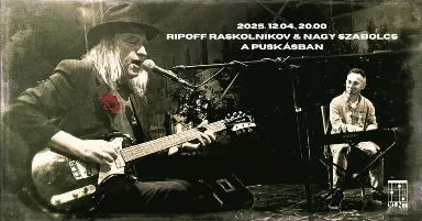 Ripoff Raskolnikov & Nagy Szabolcs koncertje a Puskásban