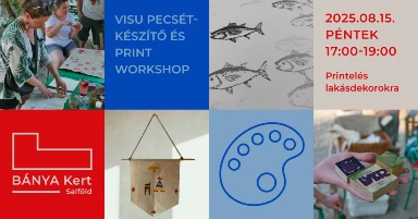 VISU pecsét készítő + print workshop 2.0 // Printelés lakásdekorokra